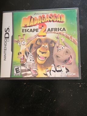 Nintendo DS Madagascar: Escape 2 Africa Video Game